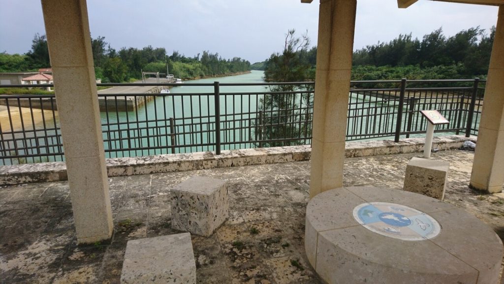 入江湾展望台の風景