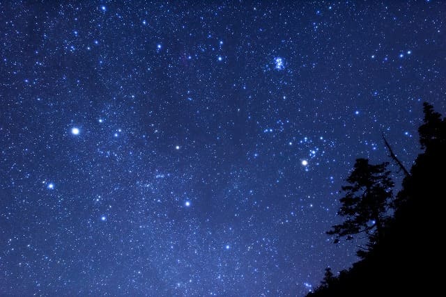 西表島の満天の星空