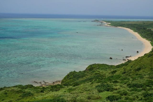 石垣島北部にある平野ビーチ