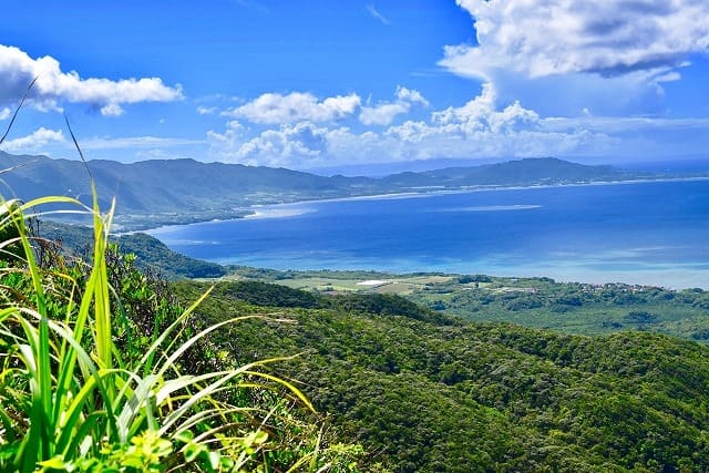 野底岳から見える絶景