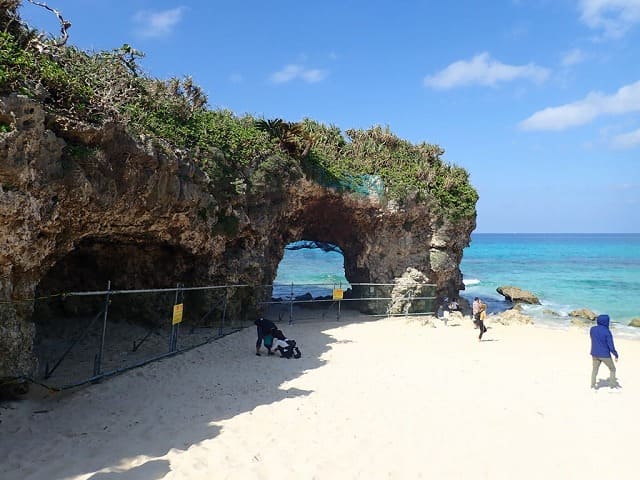 宮古島の砂山ビーチ