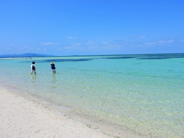 海水浴におすすめのコンドイビーチ