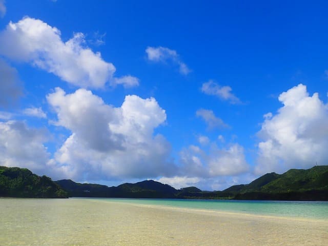 6月の美しい川平湾