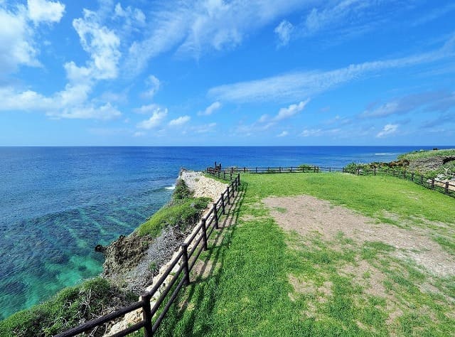 西表島のウナリザキ公園