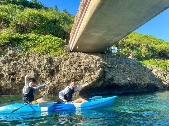 透明度抜群の宮古ブルーを満喫！絶景ビーチカヌー体験